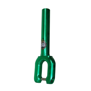 Metallic Green Team Dogz SMX T7 Threadless Forks