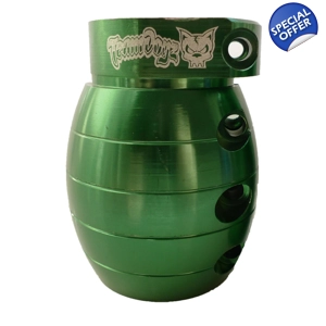 Team Dogz Green Grenade Pro Scooter Clamp