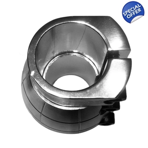 Team Dogz SCS Grenade Scooter Clamp Silver