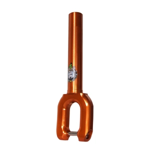 Metallic Orange Team Dogz SMX T7 Threadless Forks