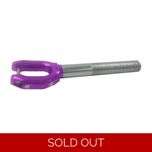 Metallic Engraved Purple SMX2 Style Threaded Forks