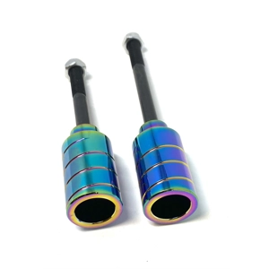 Team Dogz Canister Chrome Stunt Pegs