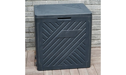 Plastic 120L Storage Box Garden Outdoor Shed Deck Utility Cushion Chest Truck