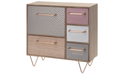 Wooden Mini Dresser Cabinet Shabby Chic Drawer Jewellery Storage Shelf Organiser Wooden Mini Dresser Cabinet Shabby Chic Drawer Jewellery Storage Shelf Organiser