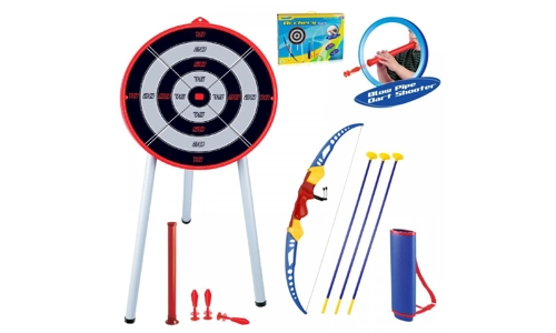 Childrens Kids Toy Bow & Arrow Archery Set And Target Outdoor Garden Fun Game Robin Hood Childrens Kids Toy Bow & Arrow Archery Set And Target Outdoor Garden Fun Game Robin Hood