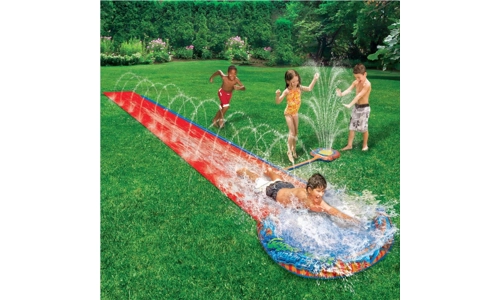 Rexco CHILDRENS KIDS SOAK N SPLASH 16' AQUA GARDEN WATER SLIDE SPRAY SPRINKER POOL TOY Rexco CHILDRENS KIDS SOAK N SPLASH 16' AQUA GARDEN WATER SLIDE SPRAY SPRINKER POOL TOY