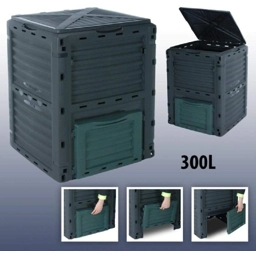300L GARDEN COMPOSTER ECO COMPOST CONVERTER RECYCLING SOIL..