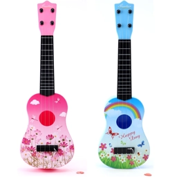 Childrens 21'' Plastic Acoustic Guitar Kids Toy Musical In..