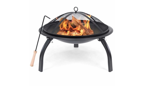 Portable Round Foldable Fire Pit BBQ Grill Outdoor Garden Camping Heater Brazier Portable Round Foldable Fire Pit BBQ Grill Outdoor Garden Camping Heater Brazier