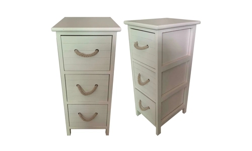 Gr8 Home Nautical 3 Tier Wooden White Bathroom Cabinet Cupboard Storage Organiser Drawers Unit Furniture Gr8 Home Nautical 3 Tier Wooden White Bathroom Cabinet Cupboard Storage Organiser Drawers Unit Furniture