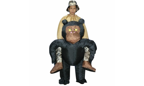 Inflatable Adult Chimp Chimpanzee Monkey Gorilla Ape Fancy Dress Costume Outfit