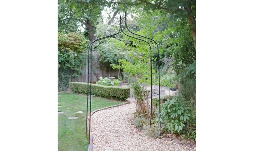 Metal Decorative Garden Arch Heavy Duty Strong Rose Climbing Plants Archway Path