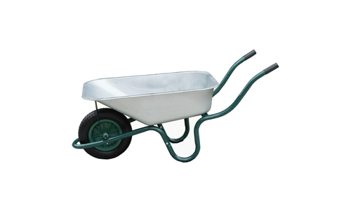 Heavy Duty Wheelbarrow 85L Litre Steel Outdoor Wheel Barrow Pneumatic