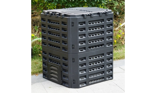 340l Garden Composter Eco Compost Converter Recycling Soil Storage Bin Waste Box