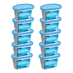 10 x 500ml Dehumidifier Interior Damp Trap Mould Moisture ..