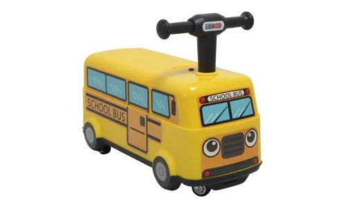Toddler Ride On Yellow School Bus Kids Push Along Walker Car Toy Toddler Vehicle
