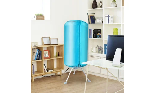 Electric Heated Airer Pod Clothes Dryer Drying Tripod Stand Rack With Zip Cover