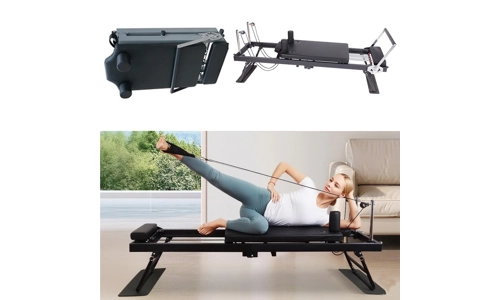 Pilates Reformer Stretch Machine Folding Home Gym Equipment Body Sculpting Board