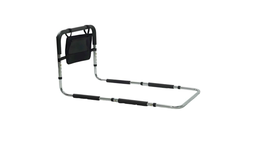 Adjustable Bed Rail Grab Bar Assist Handle Steel 136kg Elderly Safety Support