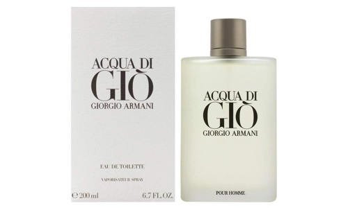 Giorgio Armani Acqua di Gio For Him 200ml Spray Eau de Toilette Mens Fragrance