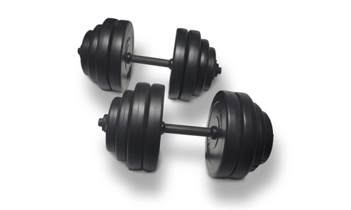 30KG Adjustable Dumbbell Pair Free Weights Dumbbells Set Gym Fitness Workout
