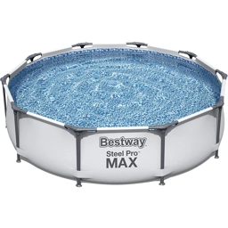 Bestway 10ft x 30in Steel Pro Frame Swimming Pool Paddling..