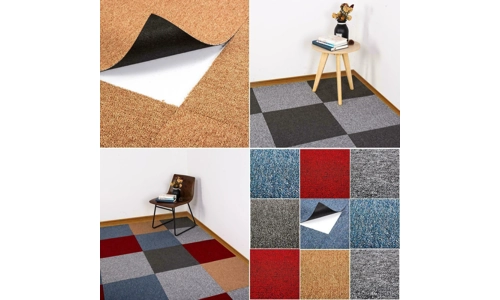 Carpet Tiles Heavy Duty 20pcs 5SQM Commercial Office Home Shop Retail Flooring