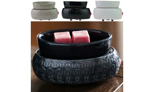 Colonial Candle Electric Ceramic Wax Warmer Melt Scented Oil Burner Diffuser New