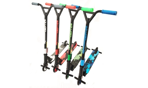 Stunt Scooter Kids Adults Fixed Bar Pro Push Kick 360 Degree Wheel Trick Street