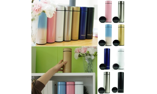 Smart 500ml Water Bottle Stainless Steel Vacuum Flask With Temperature Display