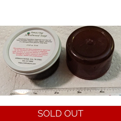 2.5 oz Soothing Amazing Jewelweed and Heal All Bar Soap