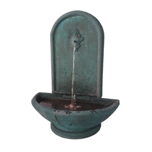 Barok Muurfontein Copper Patina w/pump