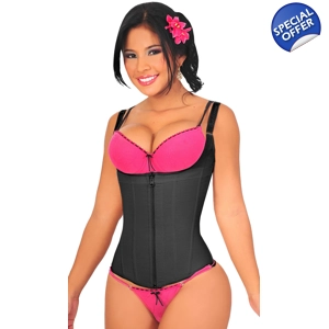 waist shaper zip bretelles gamme Luxe