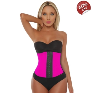 Neon shaper latex PINK short torso