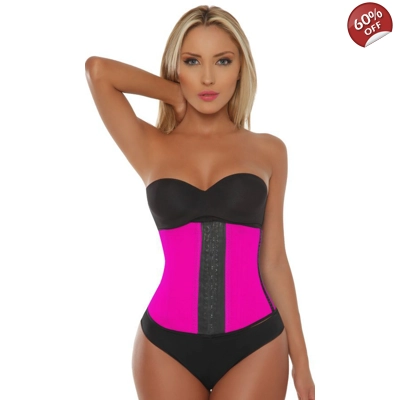 Neon shaper latex PINK short torso title=