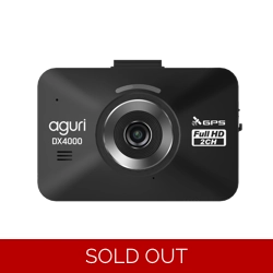Aguri DX4000 Drive Assist GPS Dash Cam / Speed Trap & Speed Limit Alert System