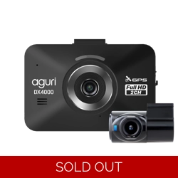 Aguri DX4000 Drive Assist GPS Dash Cam/Speed Trap & Speed Limit Alert System WITH rear camera