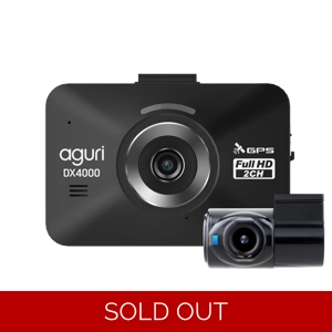 Aguri DX4000 Drive Assist GPS Dash Cam/Speed Trap & Speed Limit Alert System WITH rear camera