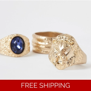 Lioness Ring Set