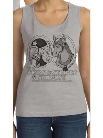 Stars & Stripes Grey Tank