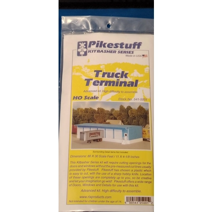 Pikestuff HO. Truck terminal
