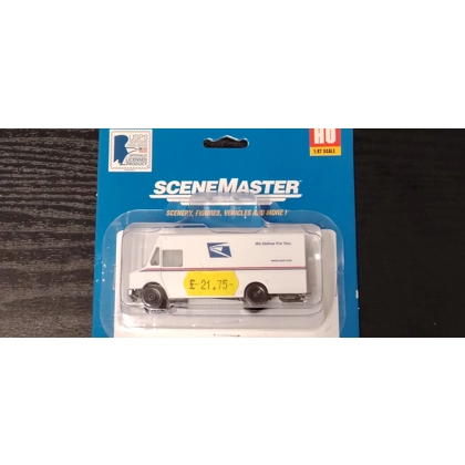 Walthers Scene master HO. 949-12102 Morgan Olson route star van USPS