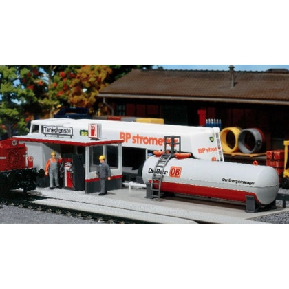 Faller HO. German Railways diesel fueling station kit
