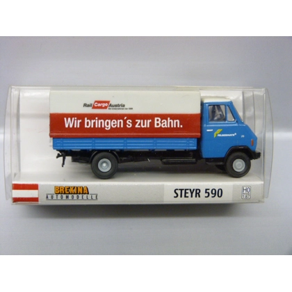 Brekina HO. Steyr 590,Rail Cargo Austria