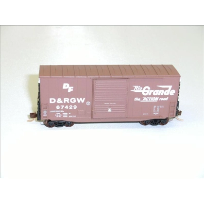 Micro Trains N.40ft High Cube Boxcar,D&RGW No 7429