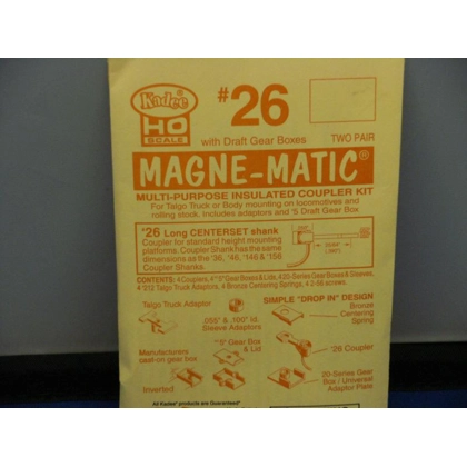 Kadee HO.No 26 Couplers