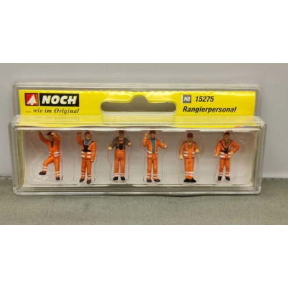 Noch HO. Railway shunter figures