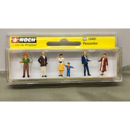Noch HO. Pedestrian Figures