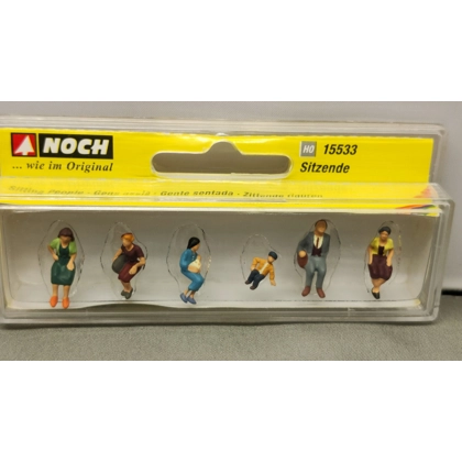 Noch HO. Sitting figures