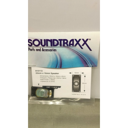 Soundtraxx. 35mm x 16mm speaker 8 ohms